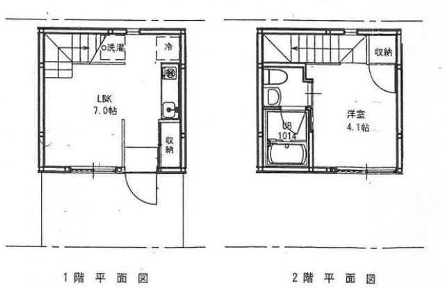 広島市中区吉島東のアパートの間取り