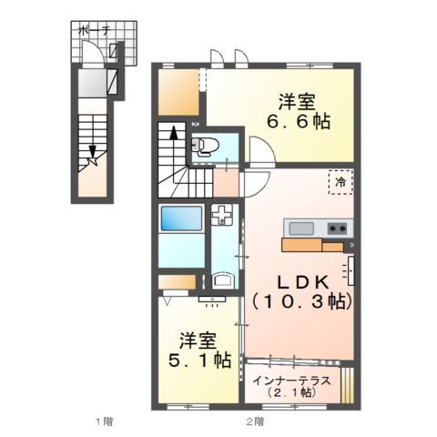 コンテッサIIの間取り