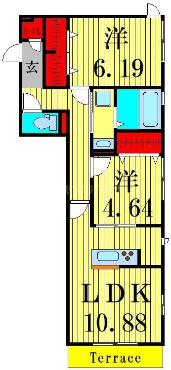 【アルトテラの間取り】