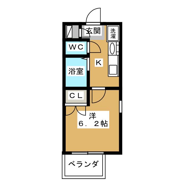 パルティール城西の間取り