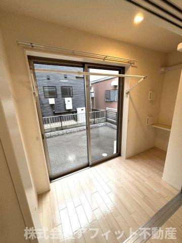 バルコニー　南東向き