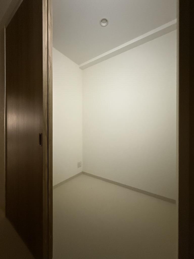 収納　工事完了前の内装状況を撮影した写真です