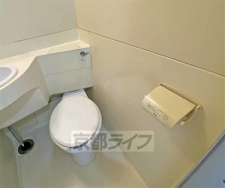 トイレ　ユニットバスのトイレです。