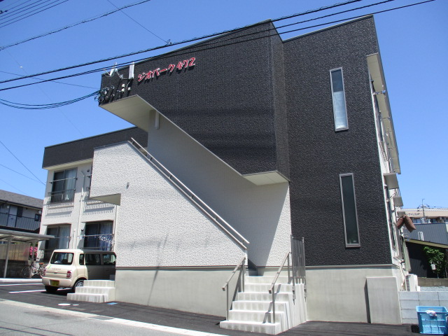 建物外観　平成３１年３月築オール電化アパート！！ネット無料！