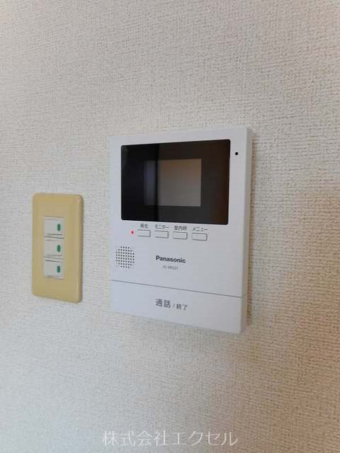 セキュリティ　ＴＶモニターホンで来訪者の確認ができます