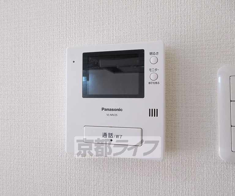 セキュリティ　カラーモニター！