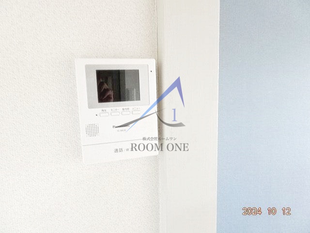 セキュリティ　モニター付インターホンです。