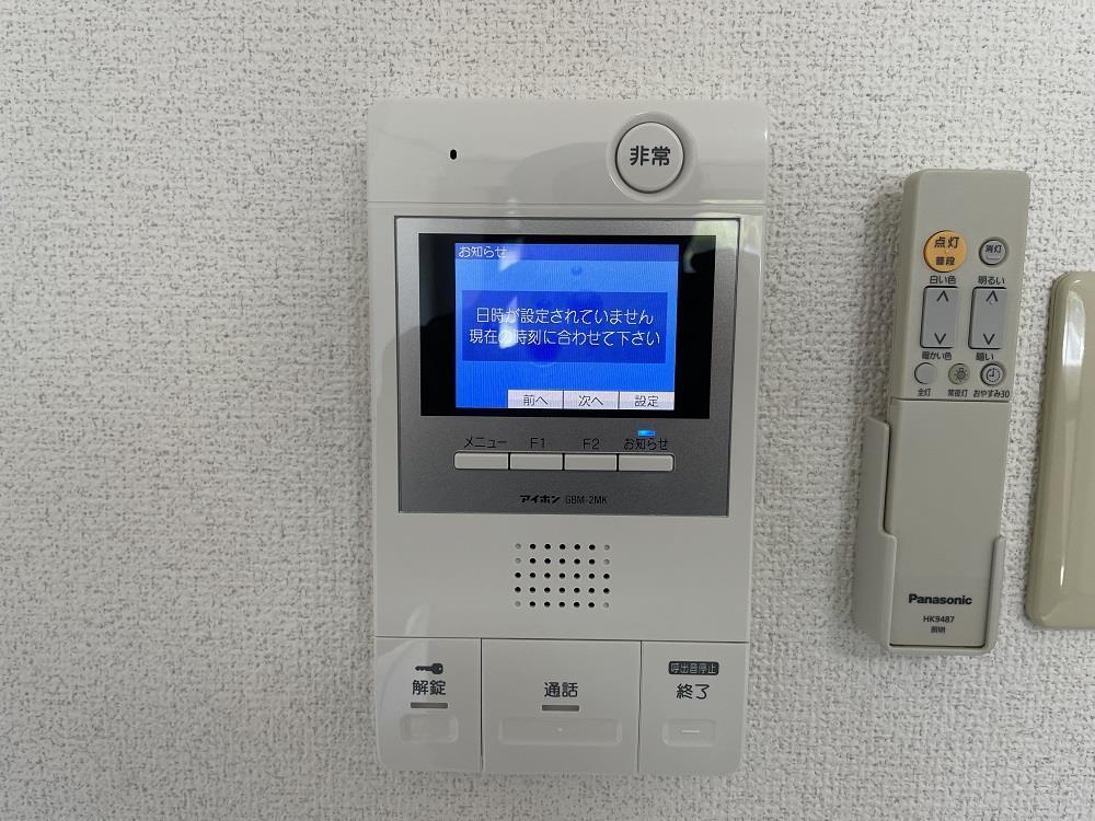 セキュリティ　モニター付インターホン