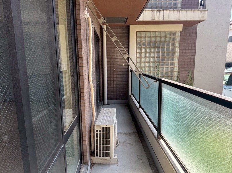 バルコニー　他の部屋の写真になります