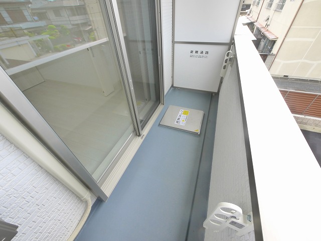 バルコニー　広々としたバルコニーです