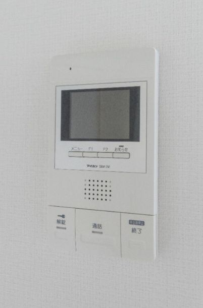 セキュリティ　☆モニター付きインターホン☆