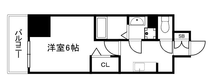 ファステート京都堀川スクエアの間取り写真