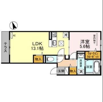 WEALTH JOTOの間取り写真
