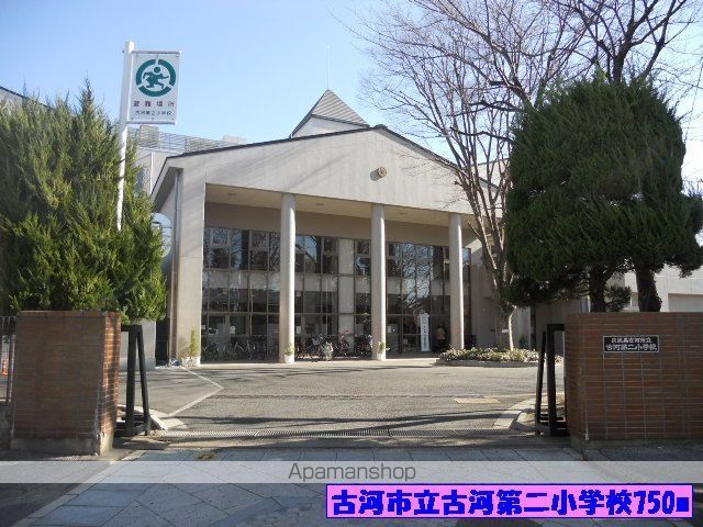 小学校　古河市立古河第二小学校（小学校）まで750m