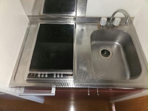 キッチン　備品や設備仕様は号室等により異なります現地をご確認下さい。