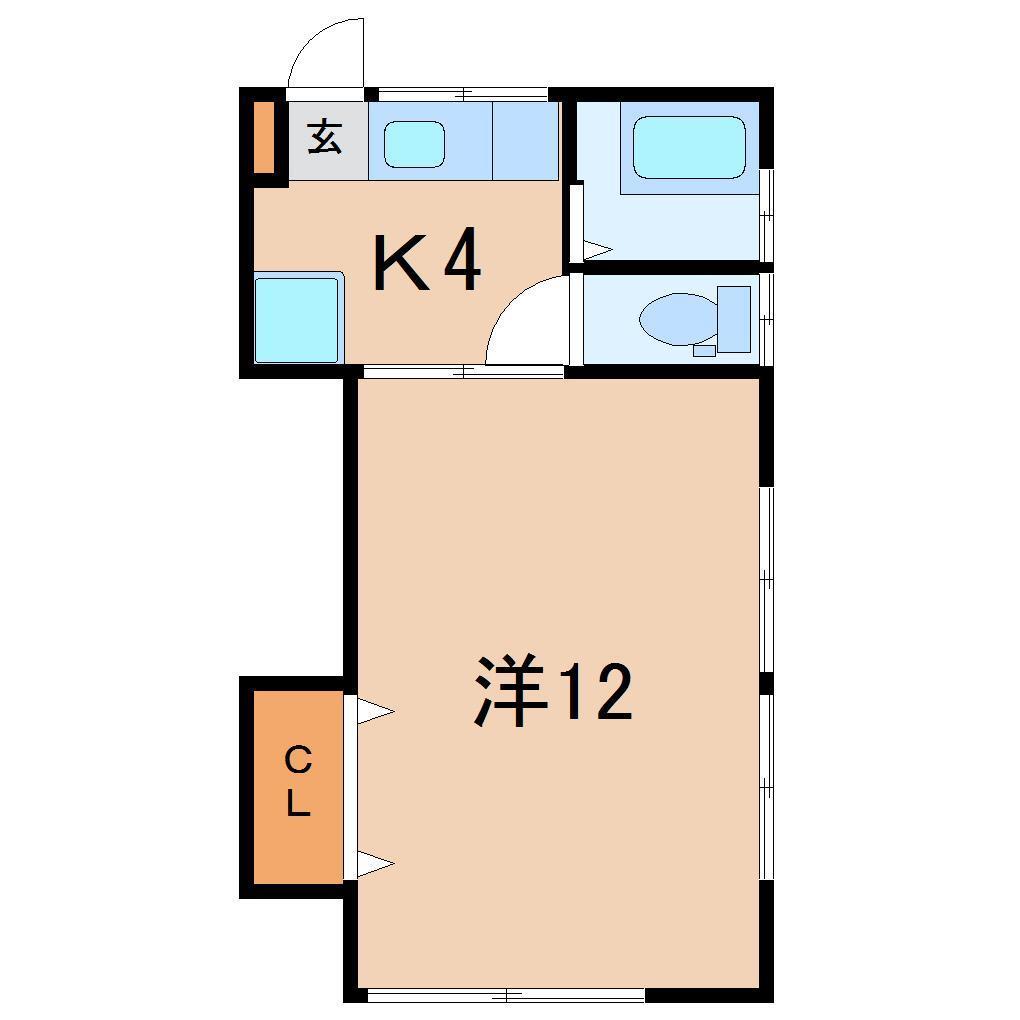 高橋アパートの間取り