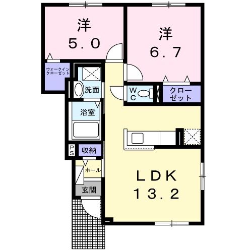 ラフォーレの間取り