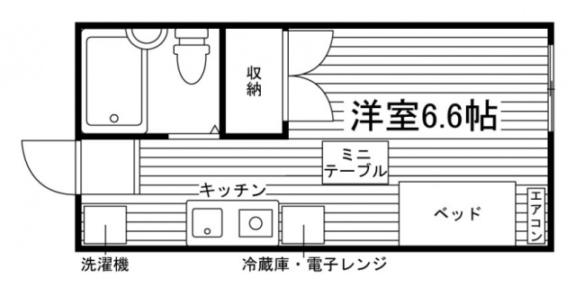 ロイヤルクィーンズパーク豊中の間取り