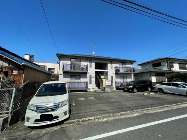 北九州市八幡東区清田のアパートの建物外観