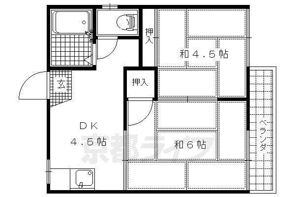 エバンス１８の間取り