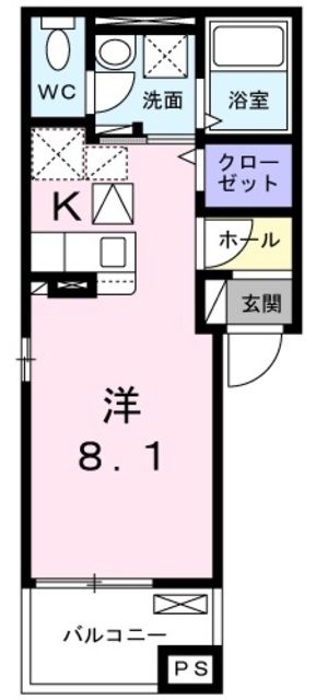 ラフォーレ美園の間取り