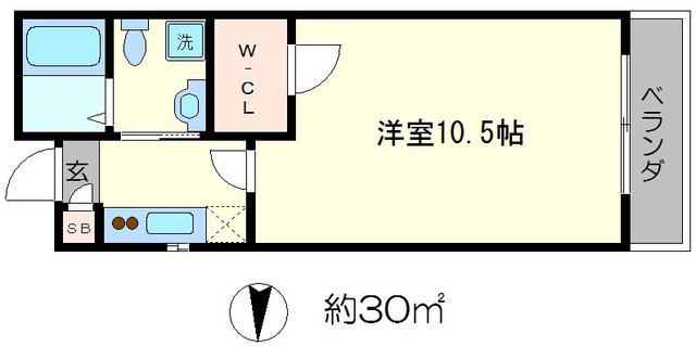 グランコスモ出町の間取り