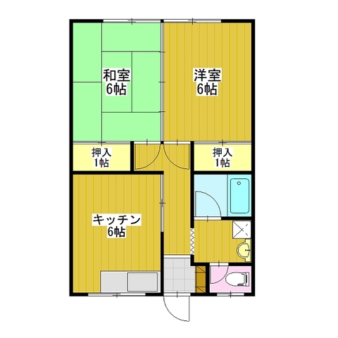 熊谷マンションの間取り