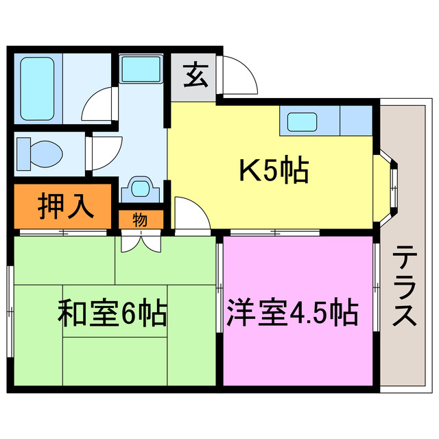 アーバンエメロードの間取り