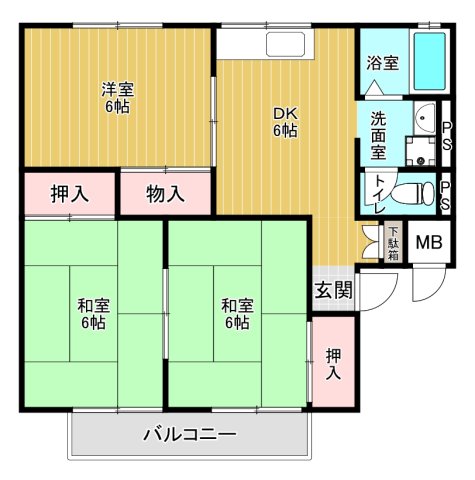 ビリーブタウンの間取り