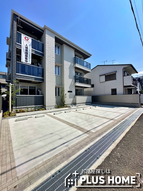 【和歌山市北田辺丁のアパートの駐車場】