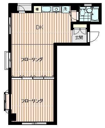 ヨシダハイツの間取り