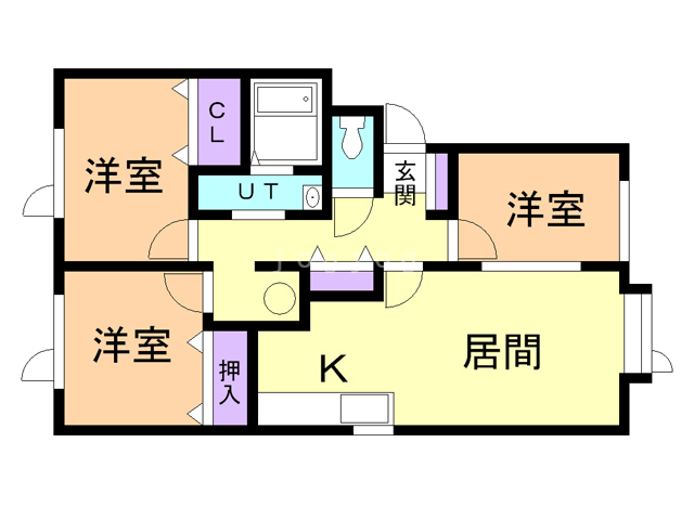 南陽館IIの間取り