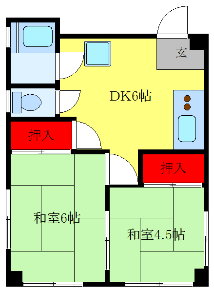 田端1丁目マンションの間取り