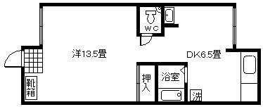 平川ステーションハイツの間取り