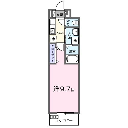 ファースト　スターの間取り