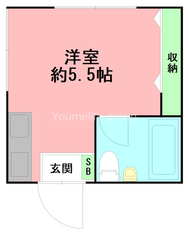 エスポワール小町の間取り