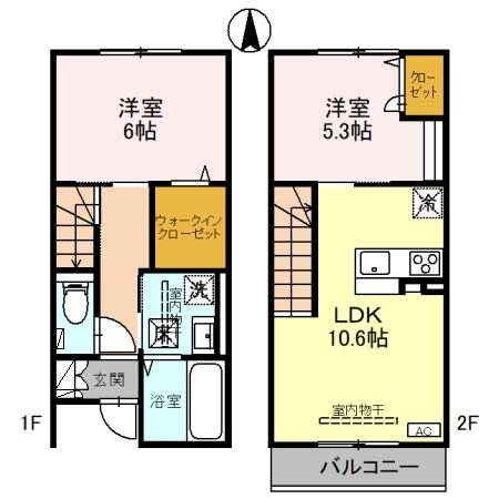 富山市清水町のその他の間取り