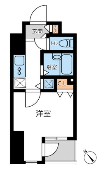 フォレシティ六本木の間取り