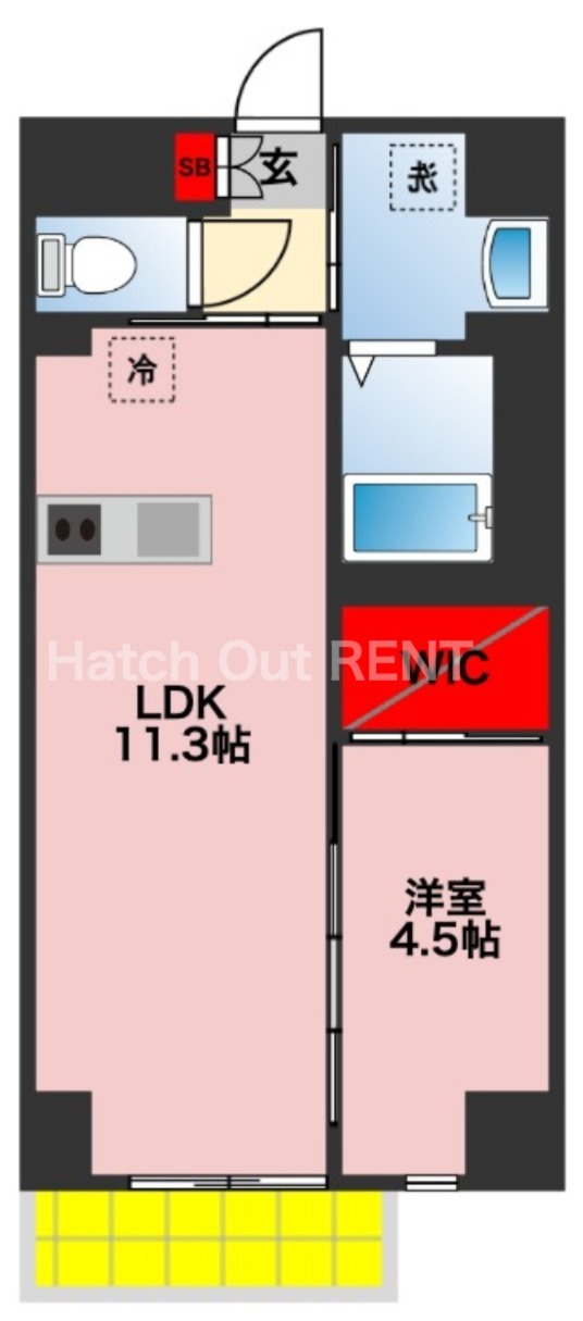 アーバンパレスの間取り