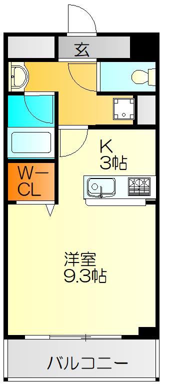 ウッディハウスウエコーの間取り