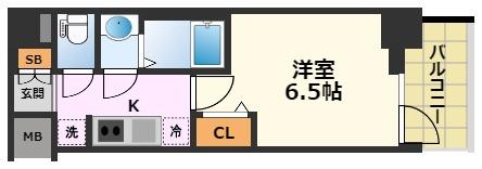 プレサンス名古屋菊井セルカの間取り