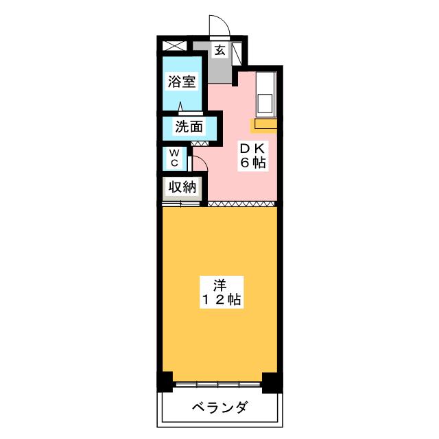 アンビション別明の間取り