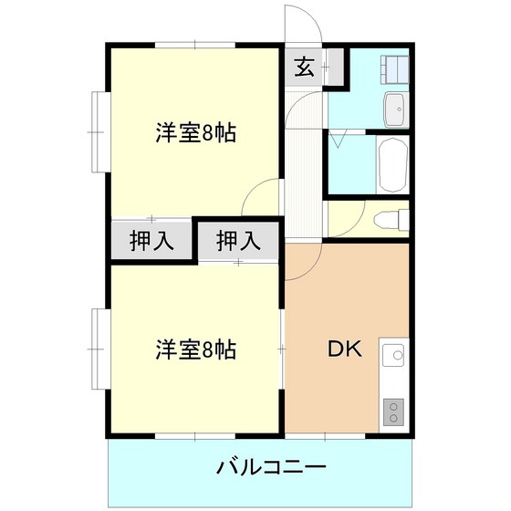 アスカヒルズ天川の間取り