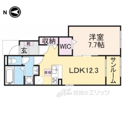 ＣｅｎｔｅｒＶｉｌｌａｇｅの間取り