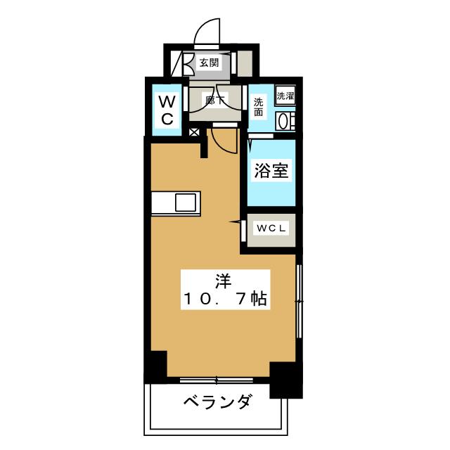 プレサンス池下トレスの間取り