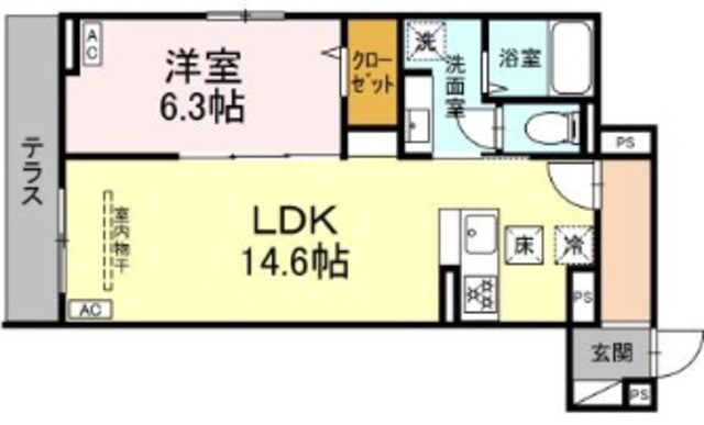 （仮称）中野区江古田2丁目PJの間取り