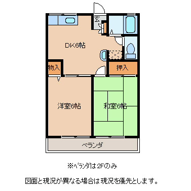 メゾン伊東Ａの間取り