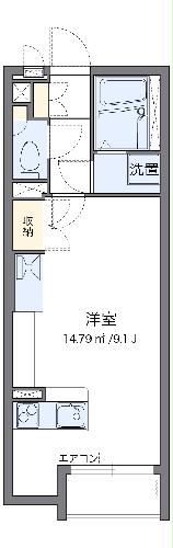 ミランダメゾン　ド　バンリューの間取り