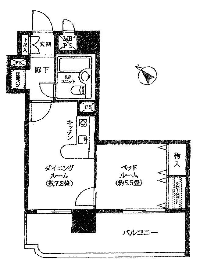 ライオンズステーションプラザ盛岡の間取り