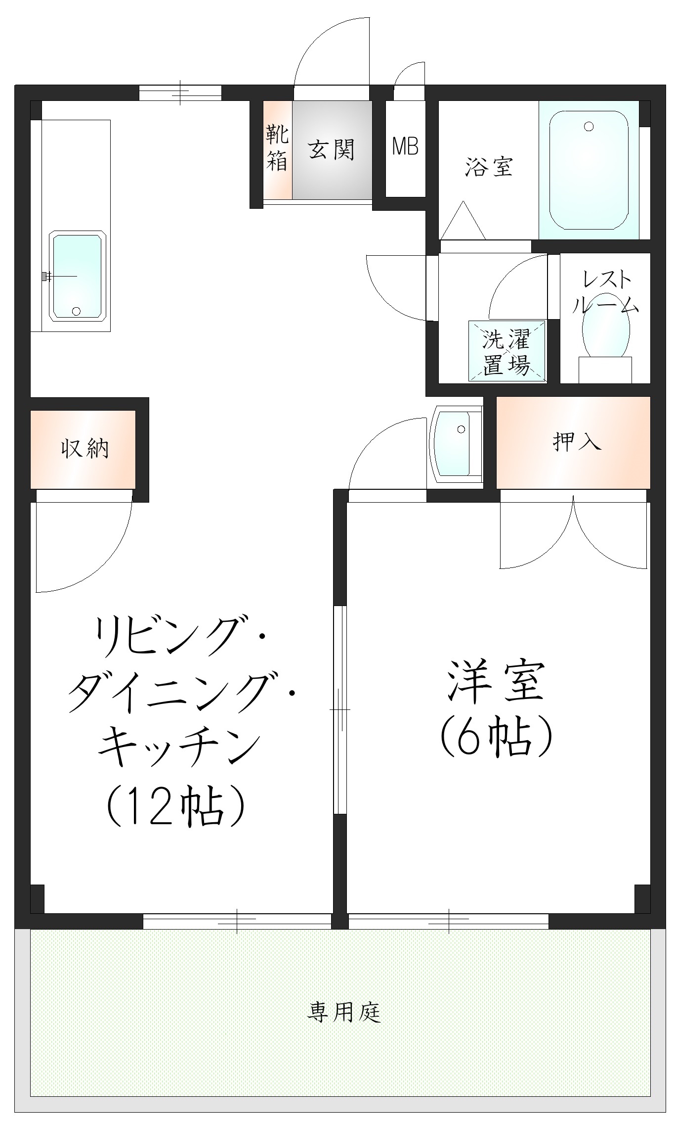 Newハイツ・Kimuraの間取り